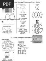 5th Grade Math Georgia Milestones Study Guide