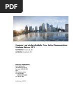 Essential CUCM CLI Commands Guide | PDF | Password | Session Initiation ...