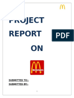 Project Report On MC