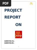 Project Report On MC