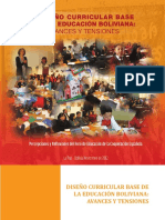 Diseño Curricular Base de La Educación Boliviana Avances y Tensiones (2012)