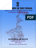 WB PWD Schedule-Sor NH 2015-16