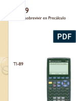 Resumen Funciones TI89 - EXC PDF