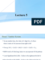 5 Arithmetic For Computers PART1