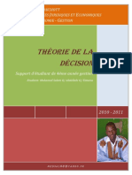 Theorie de La Decision