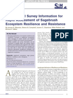 Tapping Soil Survey Information For Rapid Assessment of Sagebrush Ecosystem Resilience and Resistance