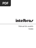 Manual Telefone Intelbras TC8312