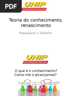 SEMINÁRIO - Teoria Do Conhecimento, Renascimento
