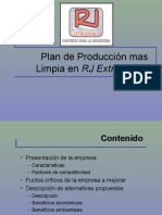 Ejemplo Proyecto Caucho de producción mas limpia