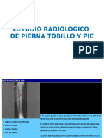 Estudio Radiologico de Pierna Tobillo y Pie