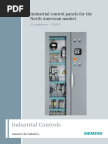 Industrial control panels for the North American market