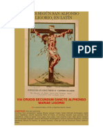 Vía Crucis Según San Alfonso María de Ligorio