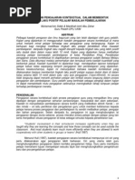 Download Pendekatan Pengajaran Kontekstual  Dalam Membentuk  Tingkah Laku Positif Pelajar Masalah Pembelajaran by Siti Fatimah Mohd Yassin SN31175644 doc pdf
