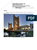 APS-Treliças: Ponte Tower Bridge sobre o Rio Sacramento