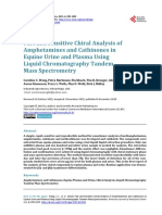 Chiral Analysis OfAmphetamines and Cathinones