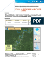 Informe de Emergencia-Distrito de Balsapuerto