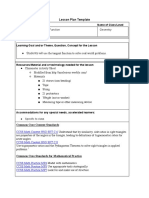 Lesson Plan Template: Application of The Tangent Function Geometry