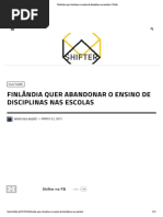 Finlândia quer abandonar ensino de disciplinas nas escolas _ Shifter