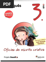 Oficina Escrita Criativa Desafios Portugues 3ºAno