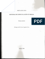 Jose Luis Cava - Sistemas de Especulacion en Bolsa