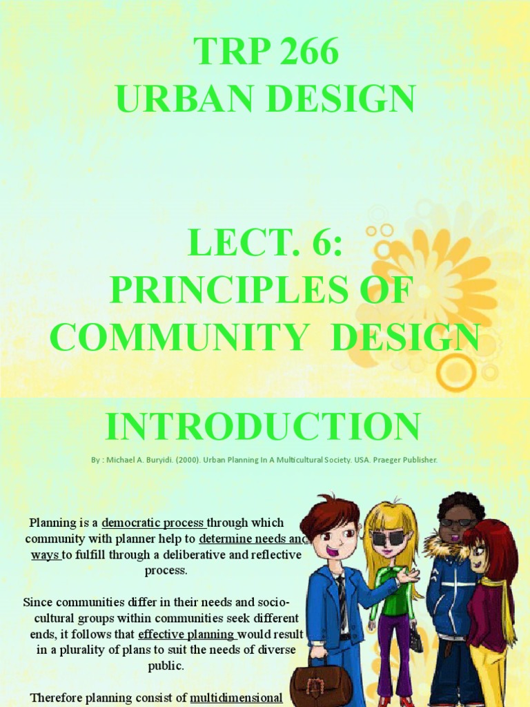Community Design Principles Overview | PDF | Design | Urban Design