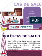 Politicas en Salud