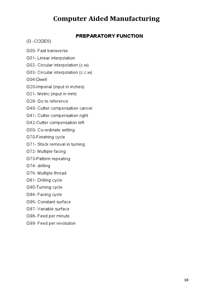 Cad Cam Lab Manual Part 2 | PDF | Crafts | Machining