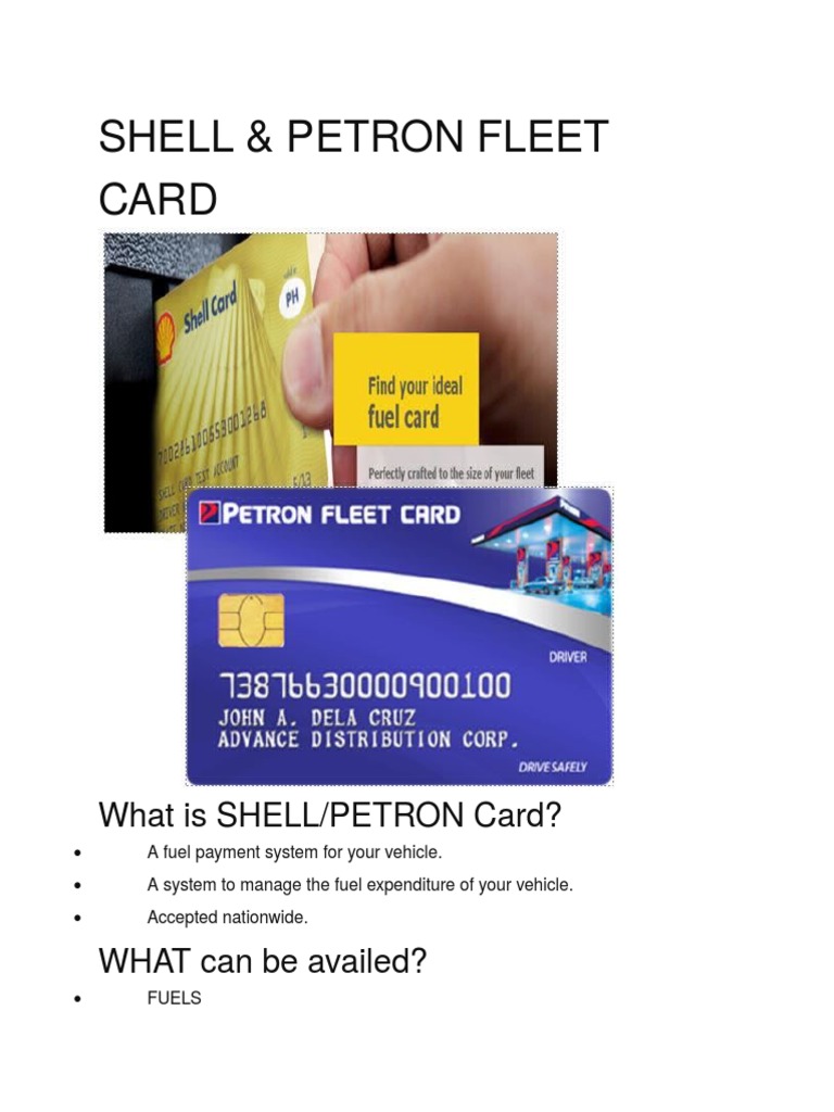 Shell Fleet Card