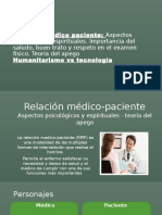 Relación Médico Paciente