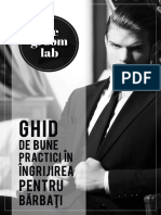 The Groom Lab - Ghidul de Bune Practici in Ingrijirea Pentru Barbati PDF