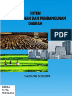 Sistem Pemerintahan Dan Pembangunan Daerah