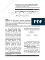 Aprajita Tripathi, Shilpi Sisodia - 2014 - Comparative Study of Reliability Assessment Techniques For Composite Power System Planning & Applications