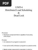 UNIT-4 Distributed Scheduling