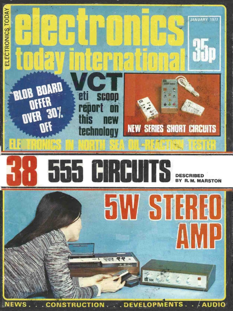 Electronics Today 1977 01 Amplifier Computer Engineering