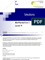 Vectors and Scalars