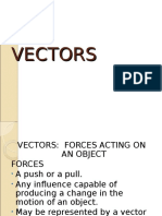 Vectors and Scalars