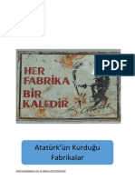 Atatürk'Ün AÇtığı Fabrikalar