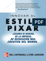 Book - Innovar Al Estilo Pixar Lecciones de Negocios de La Empresa de R