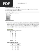 Java Assignment 2