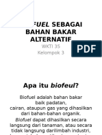 Biofuel Sebagai Bahan Bakar Alternatif