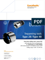 Botek Deep Hole Drilling Catalogue
