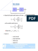 Root Locus Control Design