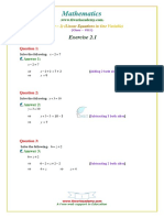 8 Maths NCERT Solutions Chapter 2 1