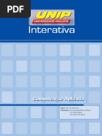 Comunicação Aplicada Unid I