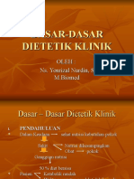 Dasar-Dasar Dietetik Klinik