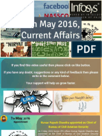 7 May 2016 Current Affair for Competition Exams