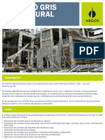 02 Cemento Estructural Argos PDF
