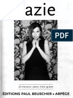 Book - Zazie - 26 Chansons - 161 Pages