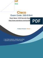 ExamsBoost 350-018v4 Questions With Answers Kits