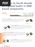 RFM SAW Component